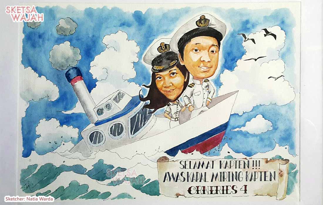 Karikatur Berwarna Natia Warda 2