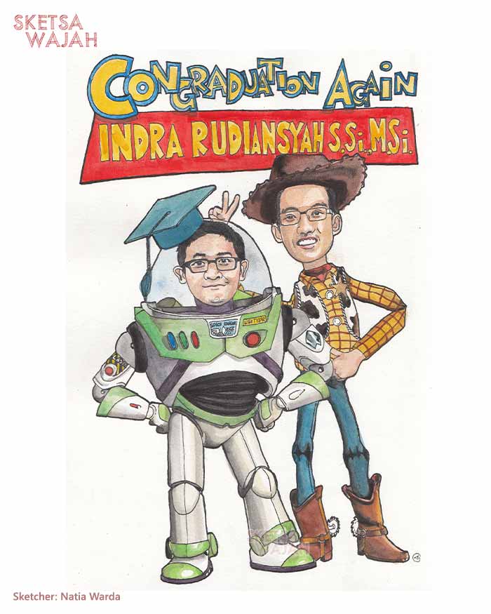 Karikatur Berwarna Natia Warda 3