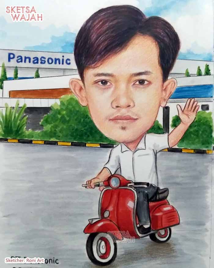 Karikatur Berwarna Roni Art 1