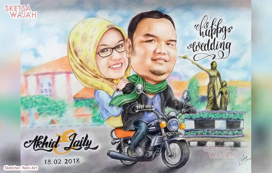 Karikatur Berwarna Roni Art 4