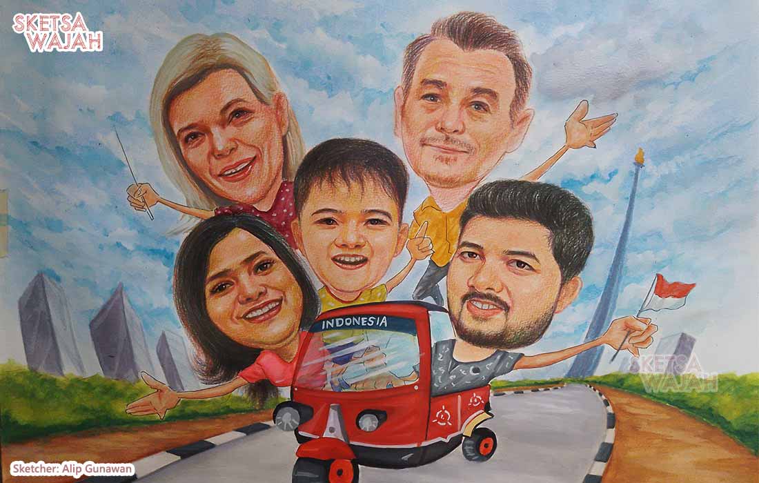 Karikatur Berwarna karya Alip Gunawan 3