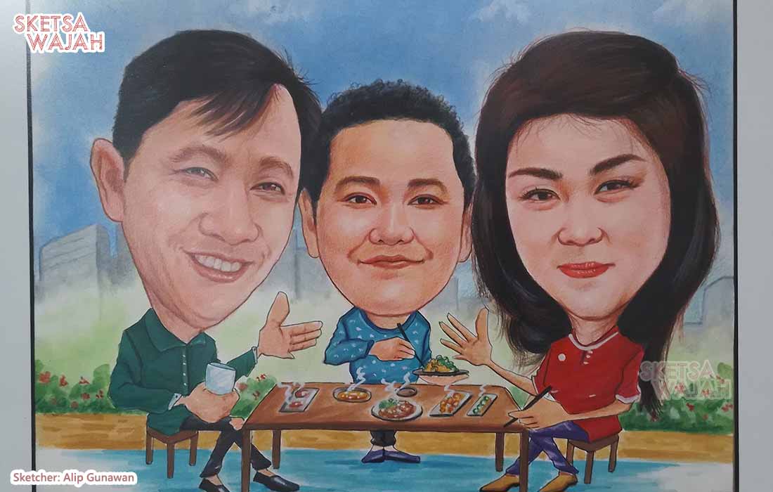 Karikatur Berwarna karya Alip Gunawan 4