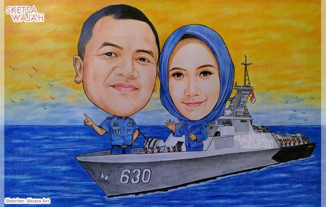 Karikatur Berwarna Aksara Art 2