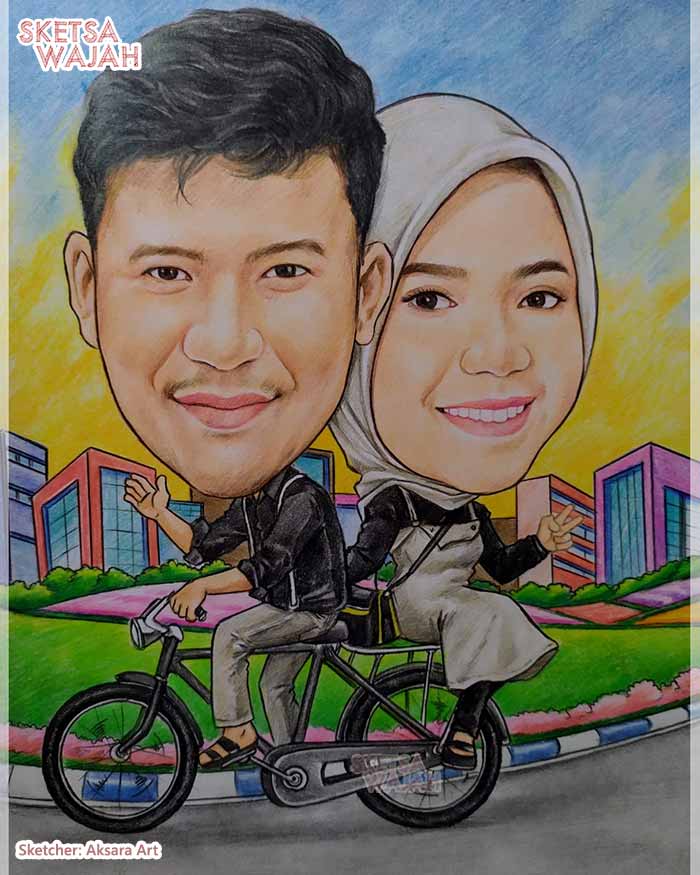 Karikatur Berwarna Aksara Art 3