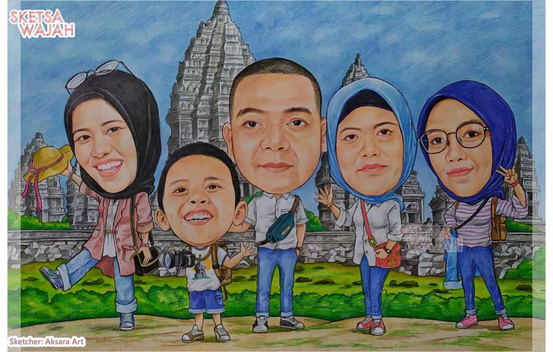 Karikatur Berwarna Aksara Art 5